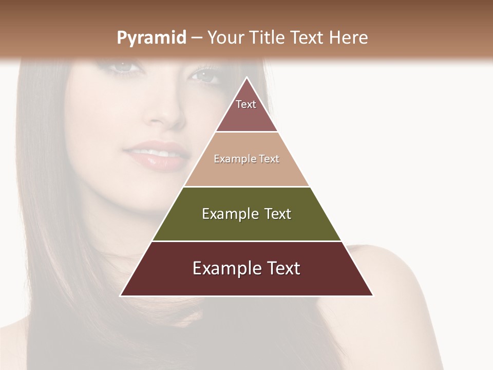 Sexy Woman Gloss PowerPoint Template