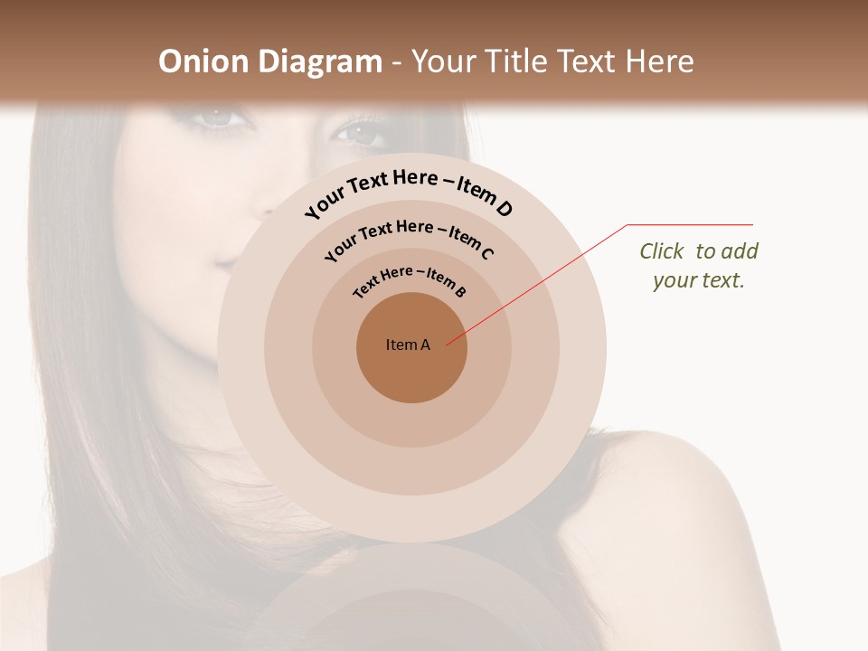 Sexy Woman Gloss PowerPoint Template