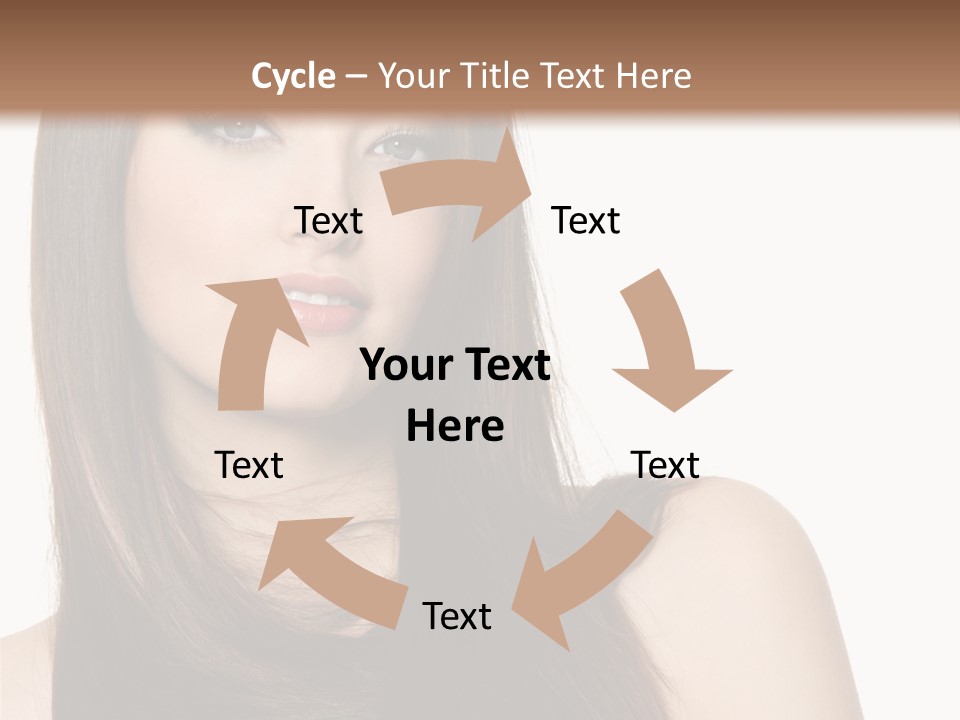 Sexy Woman Gloss PowerPoint Template