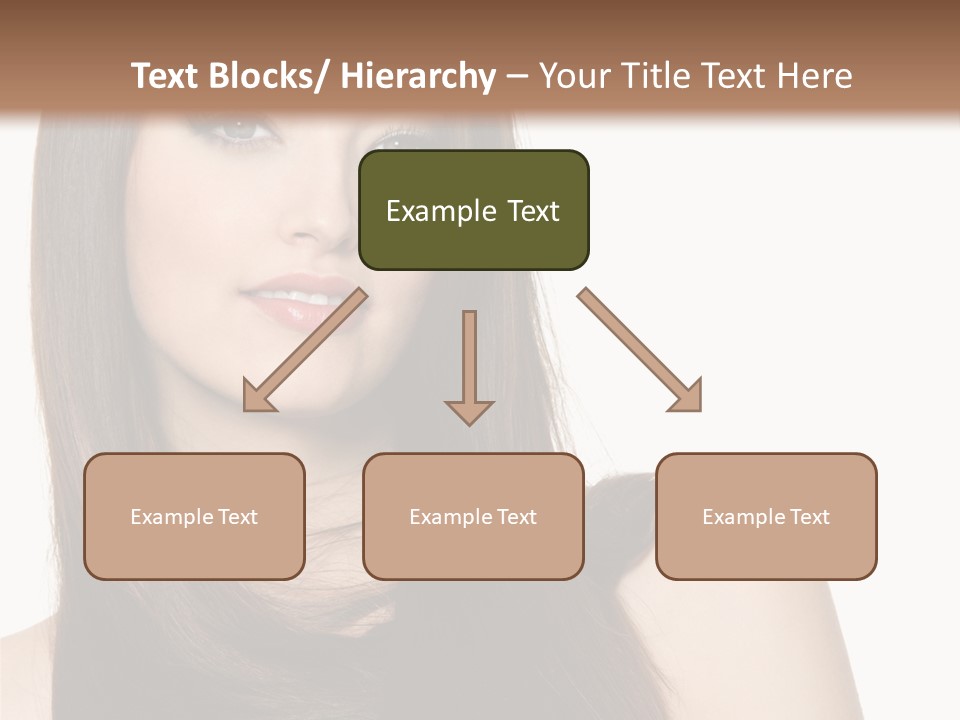 Sexy Woman Gloss PowerPoint Template