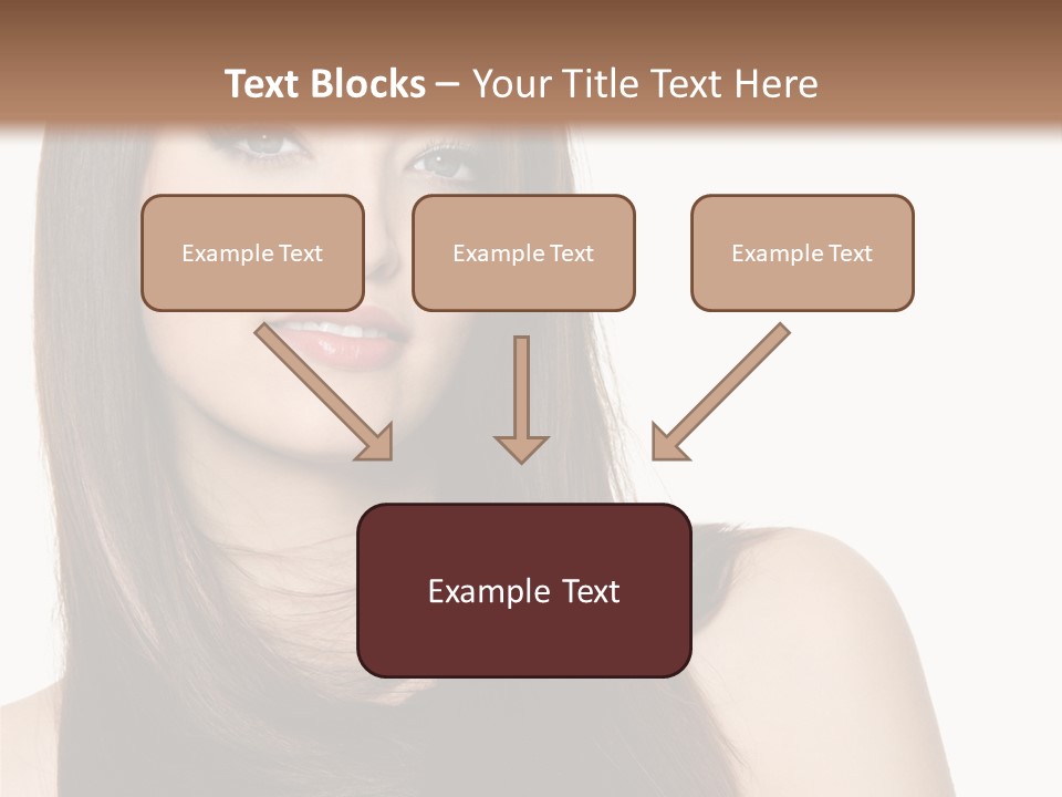 Sexy Woman Gloss PowerPoint Template