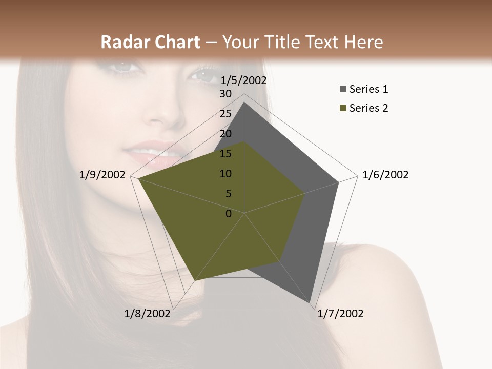 Sexy Woman Gloss PowerPoint Template