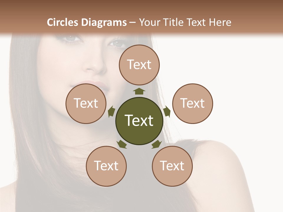 Sexy Woman Gloss PowerPoint Template