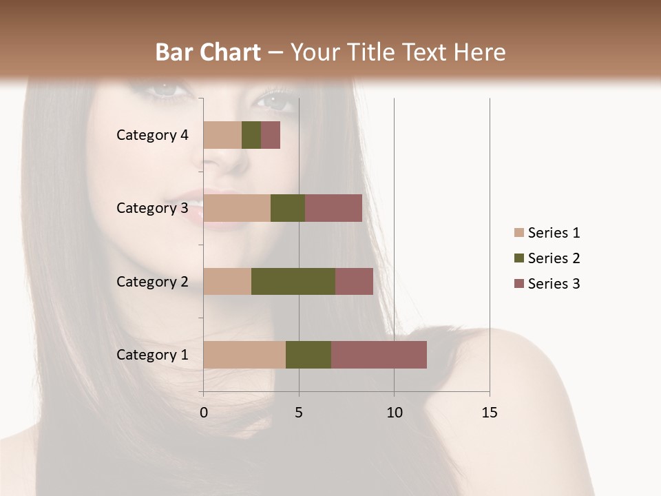 Sexy Woman Gloss PowerPoint Template