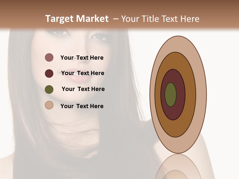 Sexy Woman Gloss PowerPoint Template