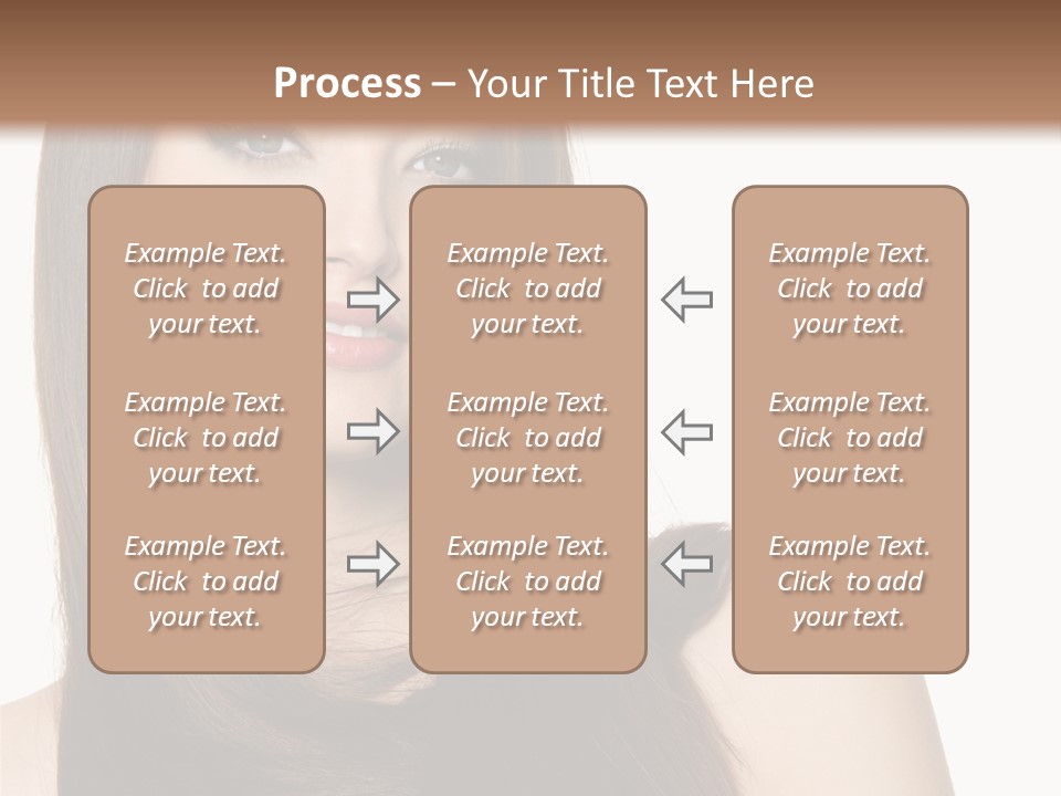 Sexy Woman Gloss PowerPoint Template