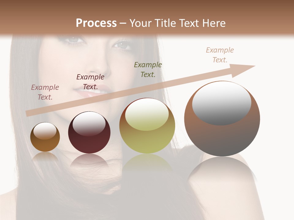 Sexy Woman Gloss PowerPoint Template