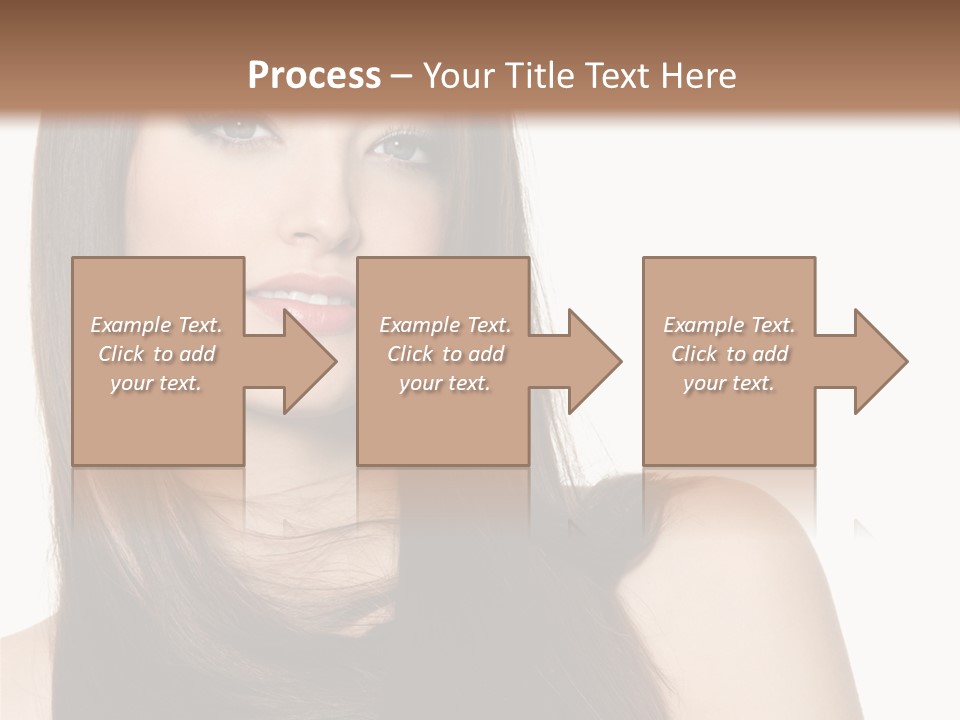 Sexy Woman Gloss PowerPoint Template