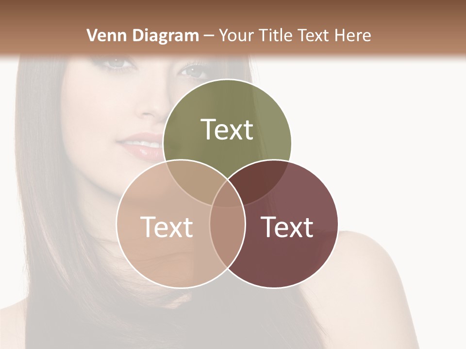 Sexy Woman Gloss PowerPoint Template