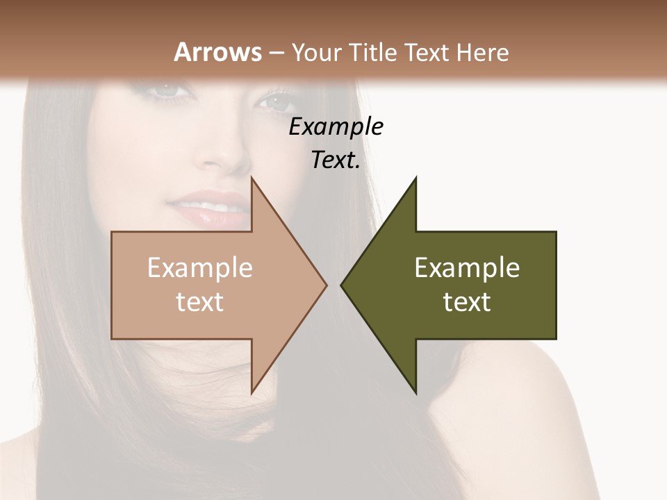 Sexy Woman Gloss PowerPoint Template