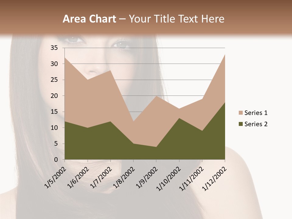 Sexy Woman Gloss PowerPoint Template