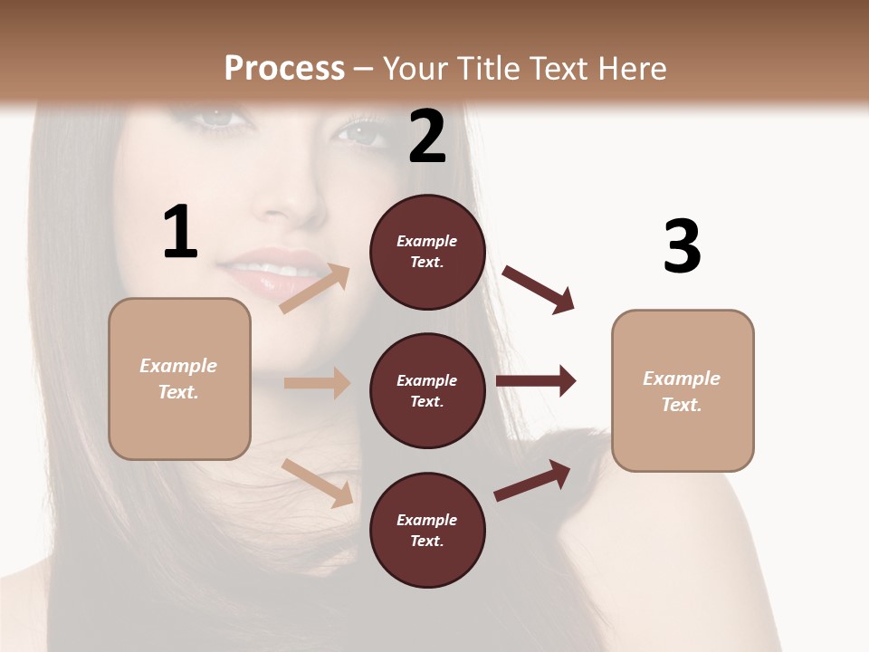 Sexy Woman Gloss PowerPoint Template