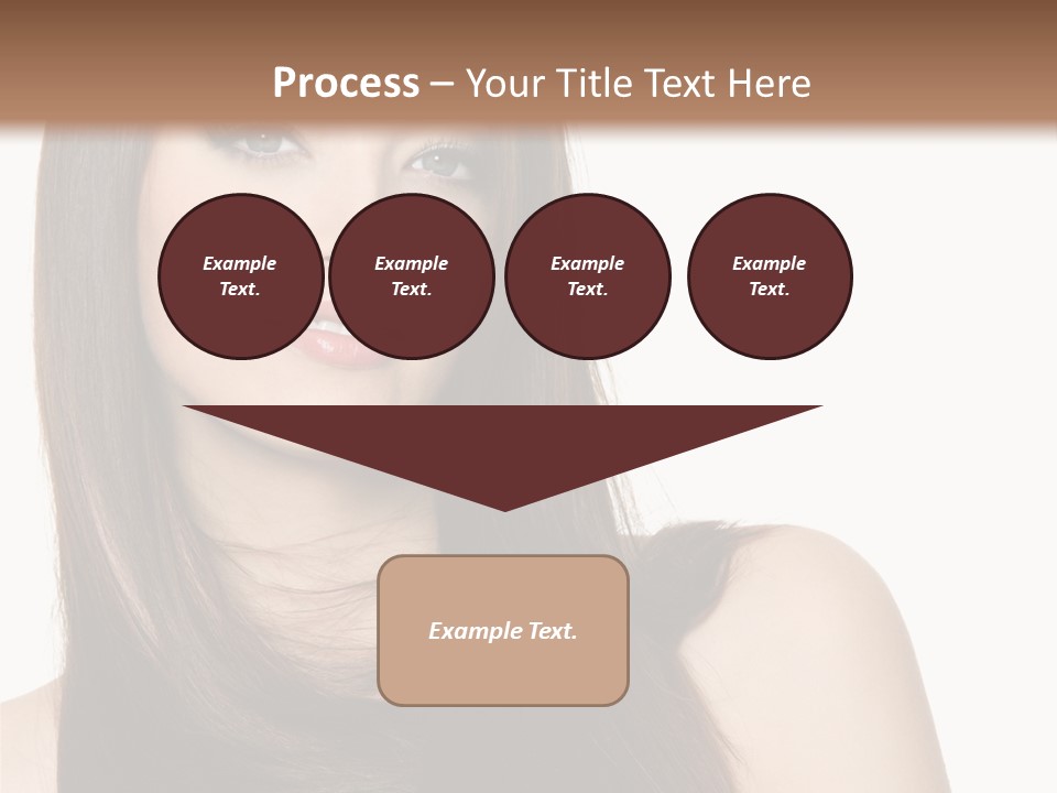 Sexy Woman Gloss PowerPoint Template