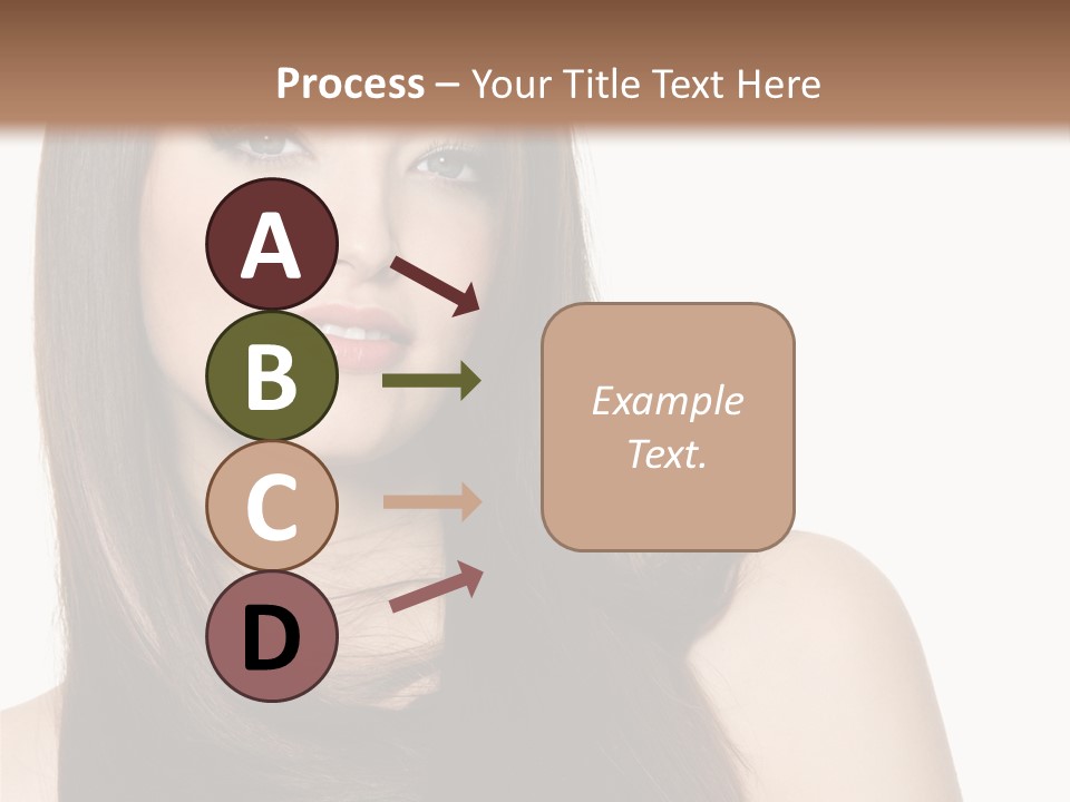 Sexy Woman Gloss PowerPoint Template