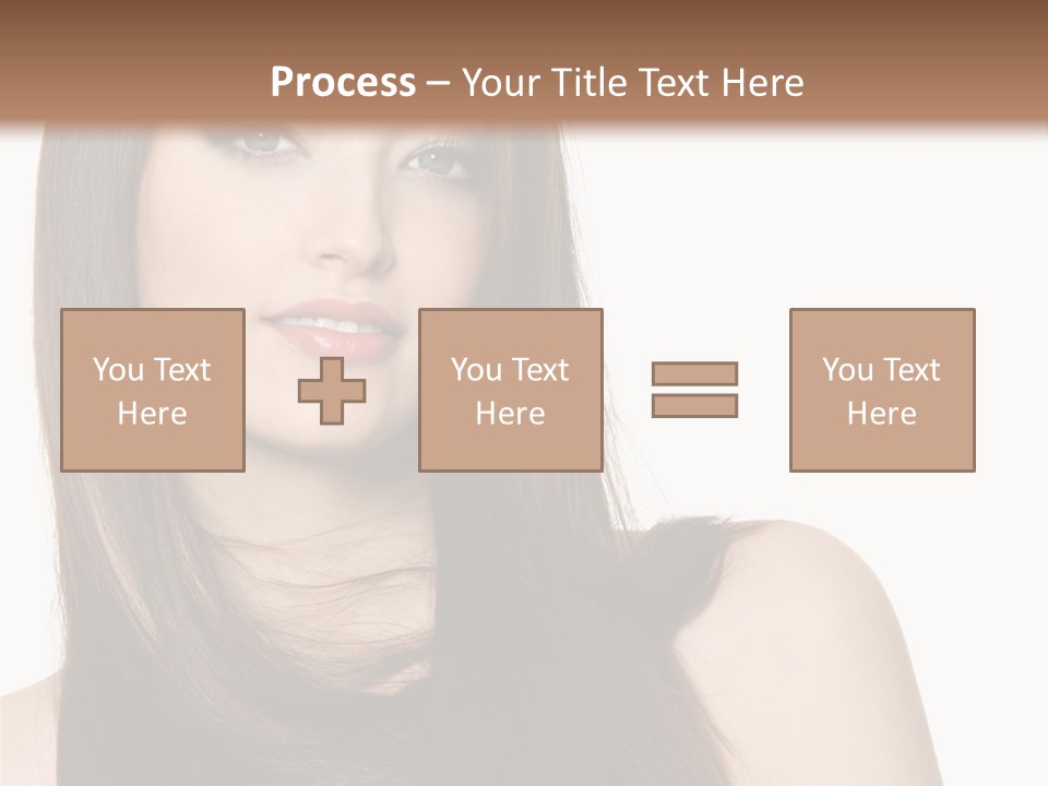 Sexy Woman Gloss PowerPoint Template