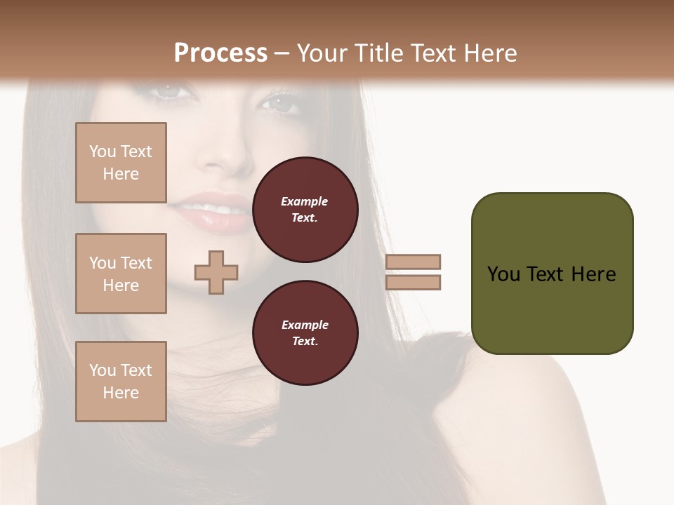 Sexy Woman Gloss PowerPoint Template