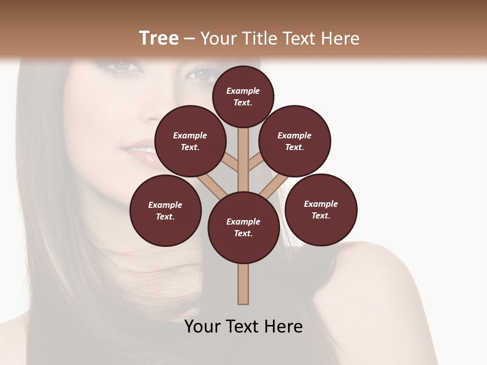 Sexy Woman Gloss PowerPoint Template