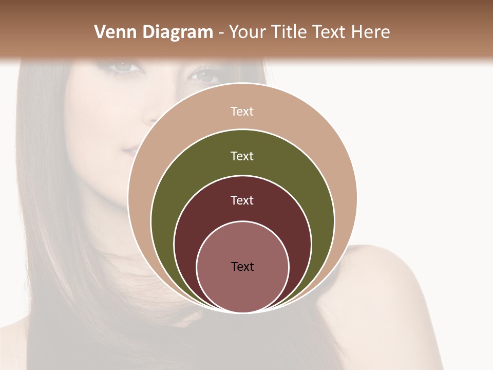 Sexy Woman Gloss PowerPoint Template