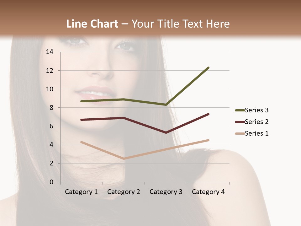 Sexy Woman Gloss PowerPoint Template