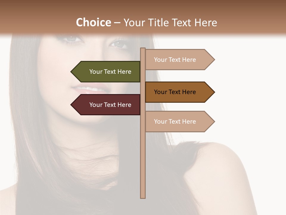 Sexy Woman Gloss PowerPoint Template