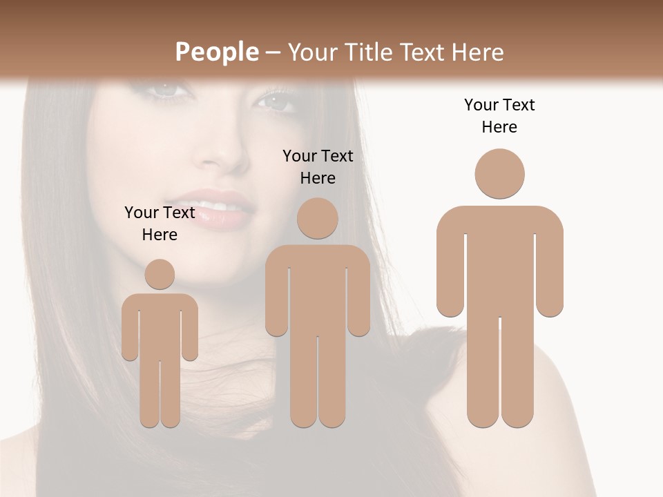 Sexy Woman Gloss PowerPoint Template