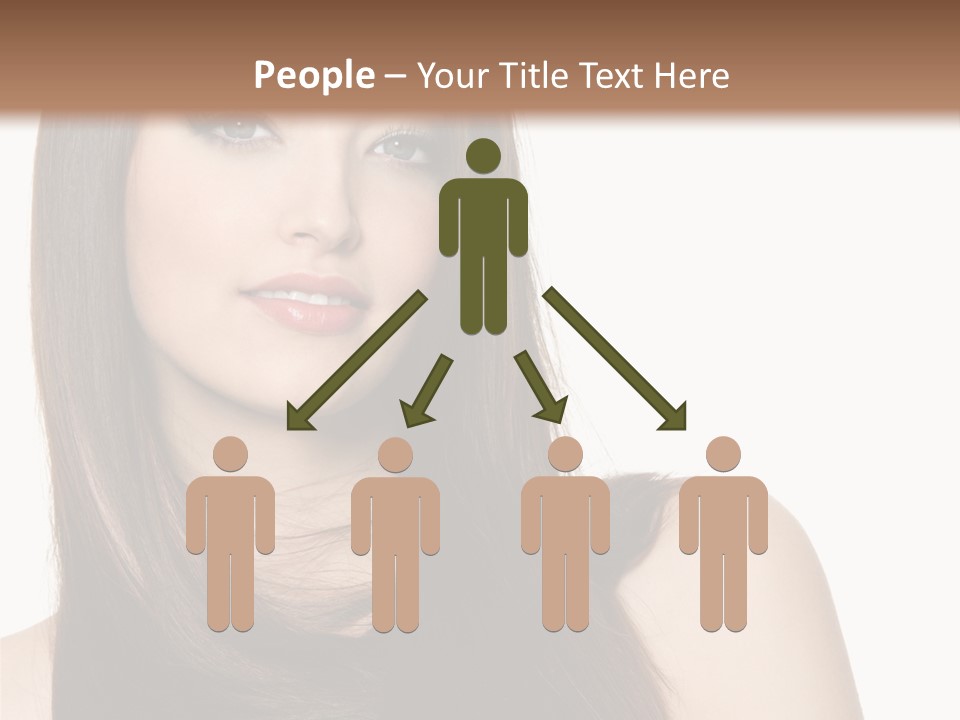 Sexy Woman Gloss PowerPoint Template