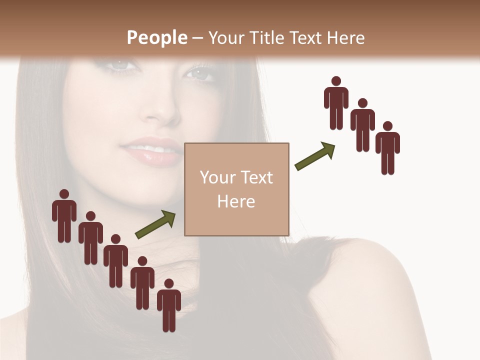 Sexy Woman Gloss PowerPoint Template