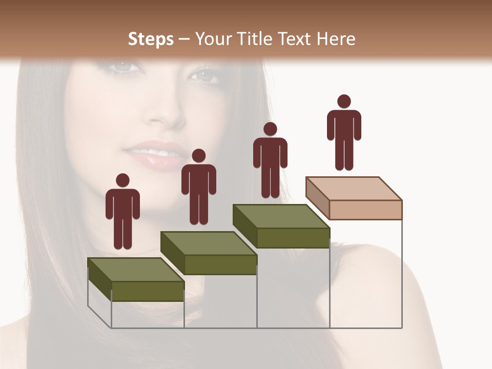 Sexy Woman Gloss PowerPoint Template