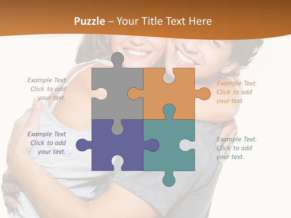 Healthy Couple Happiness PowerPoint Template