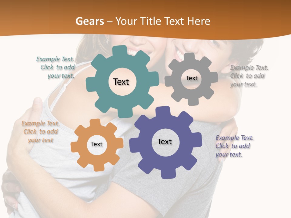 Healthy Couple Happiness PowerPoint Template