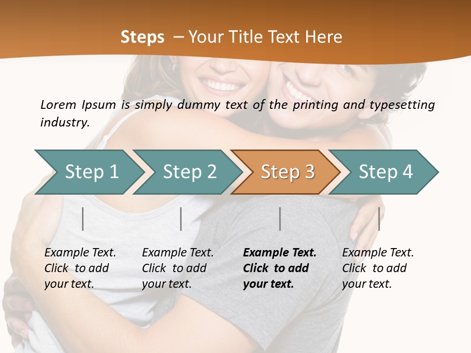 Healthy Couple Happiness PowerPoint Template