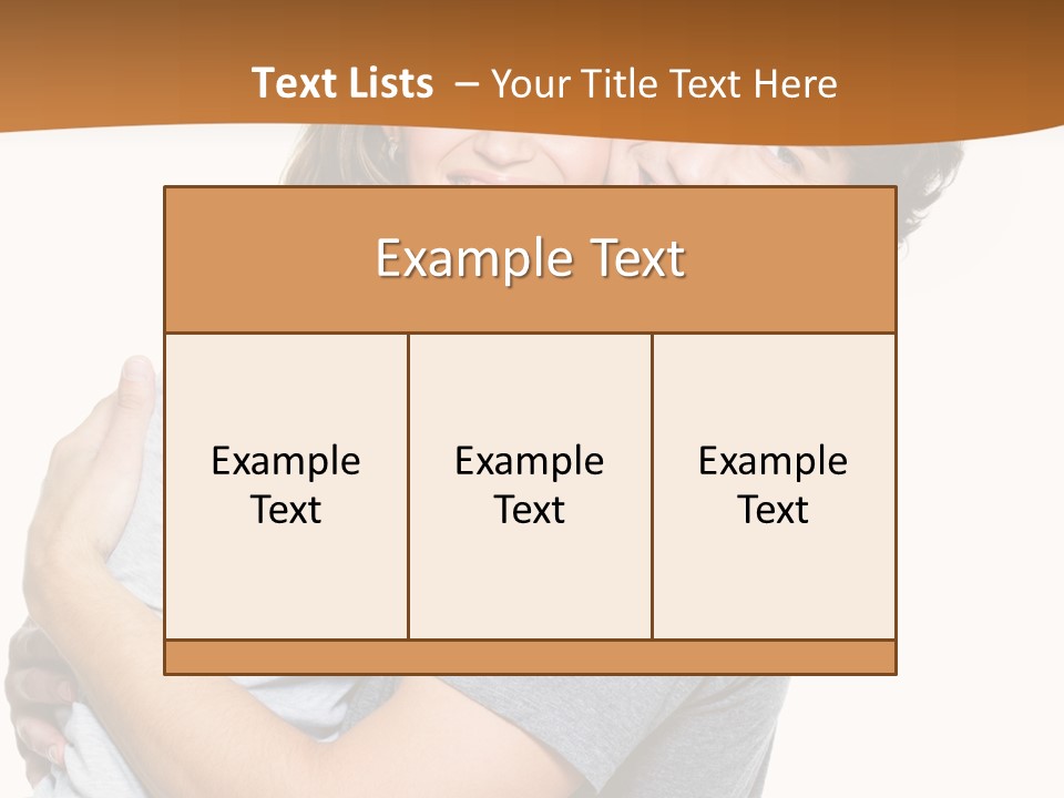 Healthy Couple Happiness PowerPoint Template