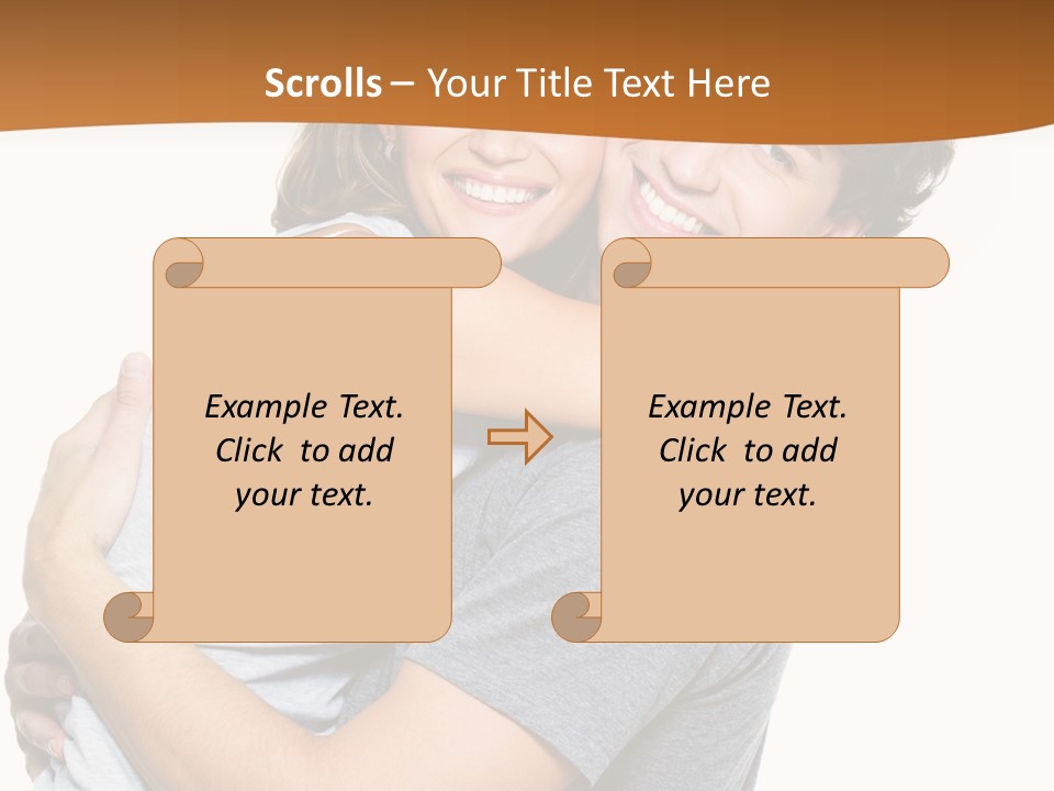 Healthy Couple Happiness PowerPoint Template