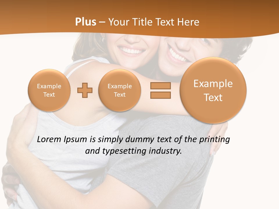 Healthy Couple Happiness PowerPoint Template