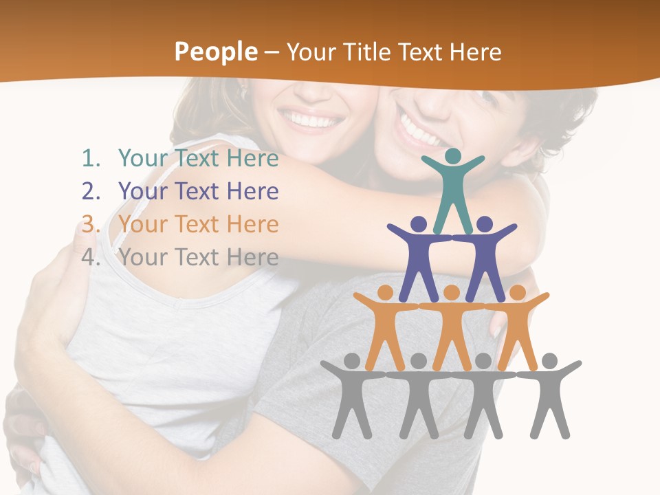 Healthy Couple Happiness PowerPoint Template