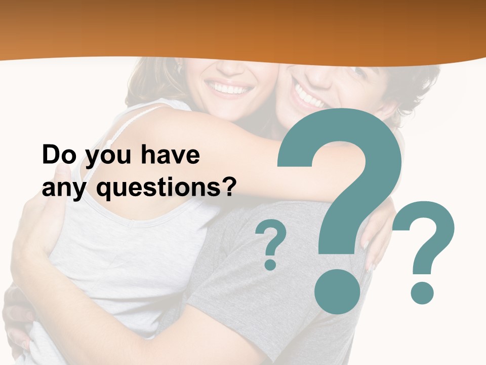 Healthy Couple Happiness PowerPoint Template