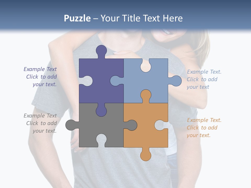 Lover Healthy Caucasian PowerPoint Template