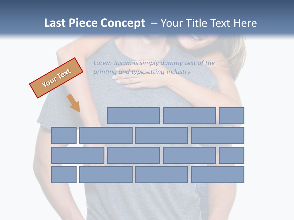 Lover Healthy Caucasian PowerPoint Template