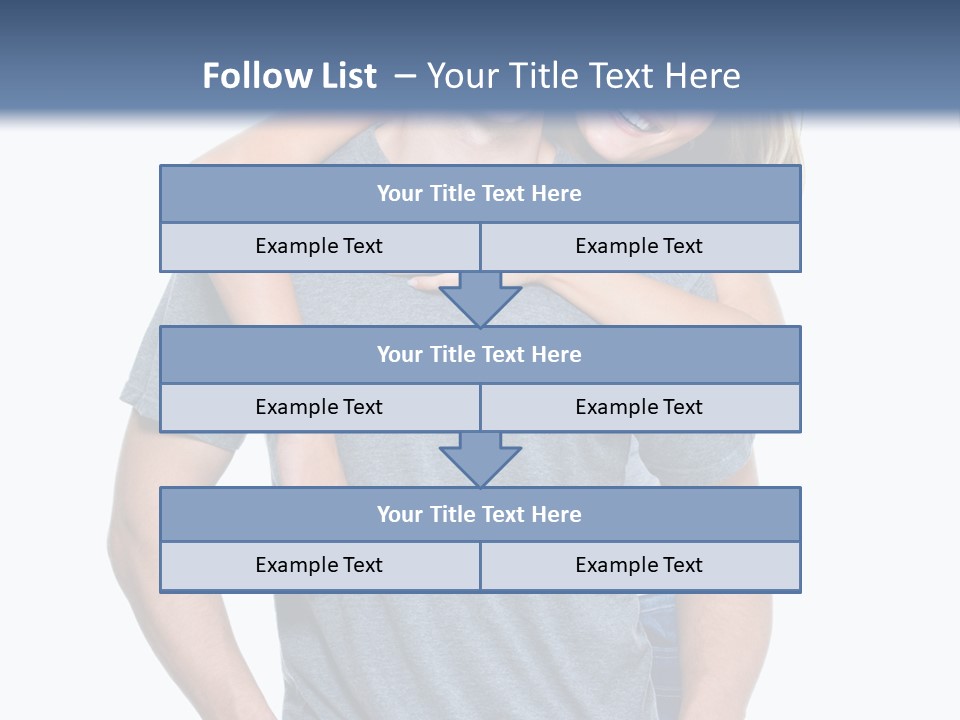 Lover Healthy Caucasian PowerPoint Template
