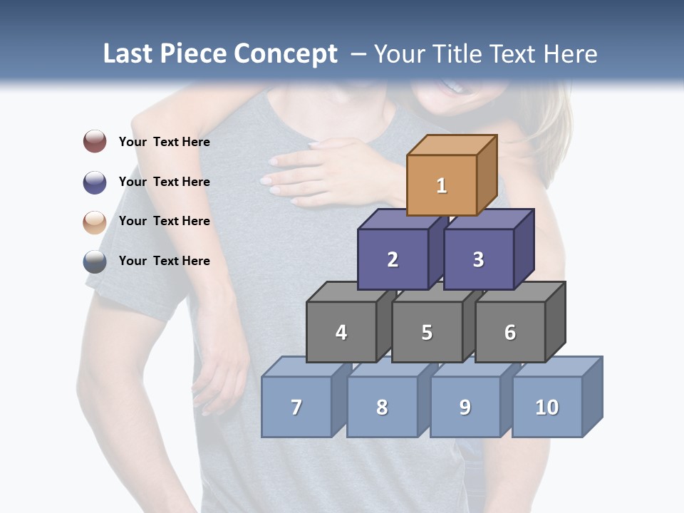 Lover Healthy Caucasian PowerPoint Template