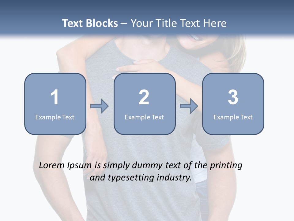 Lover Healthy Caucasian PowerPoint Template