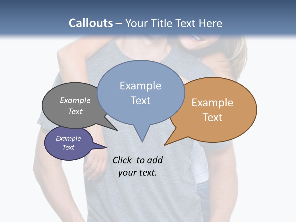 Lover Healthy Caucasian PowerPoint Template