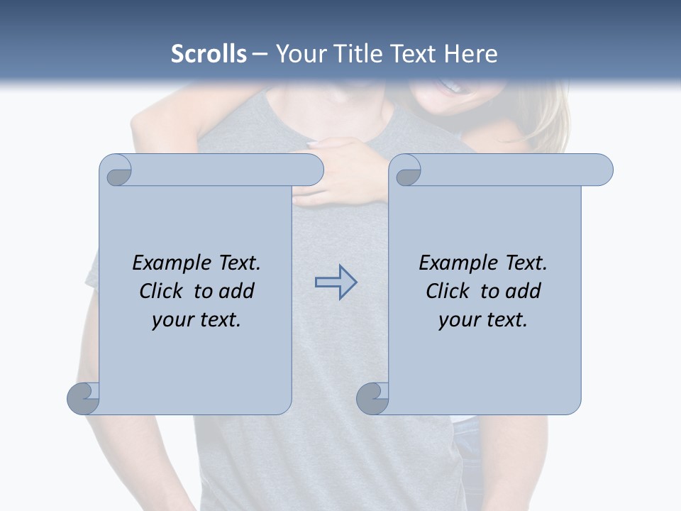 Lover Healthy Caucasian PowerPoint Template