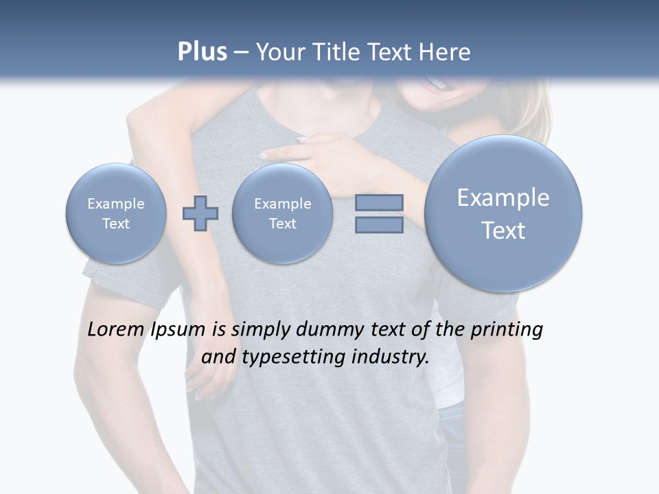 Lover Healthy Caucasian PowerPoint Template