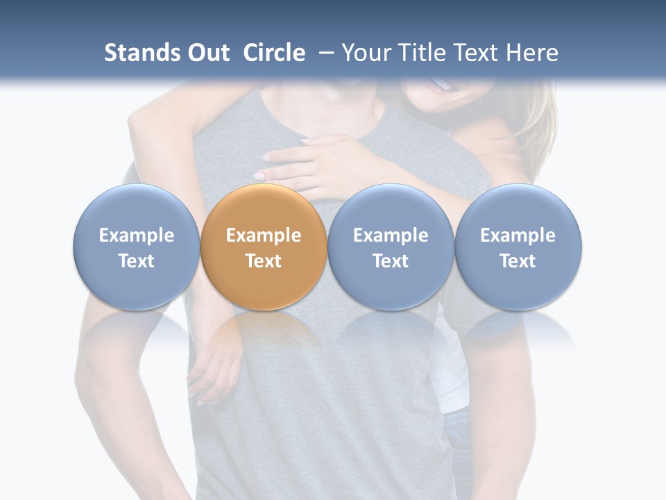 Lover Healthy Caucasian PowerPoint Template