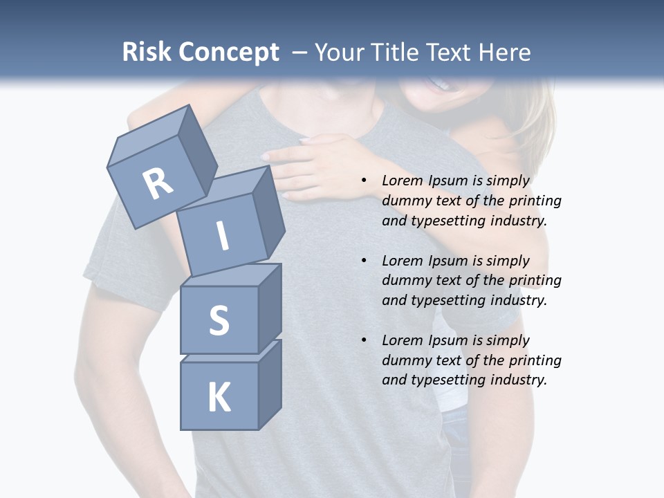 Lover Healthy Caucasian PowerPoint Template