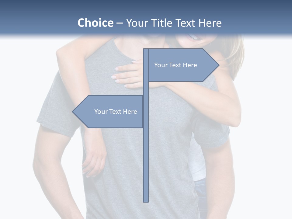 Lover Healthy Caucasian PowerPoint Template