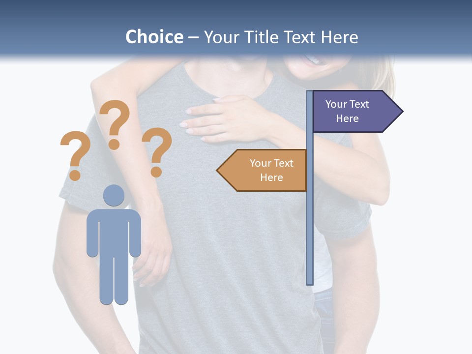 Lover Healthy Caucasian PowerPoint Template