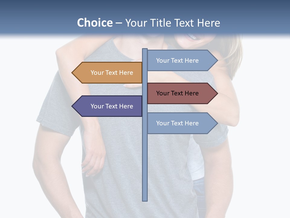 Lover Healthy Caucasian PowerPoint Template