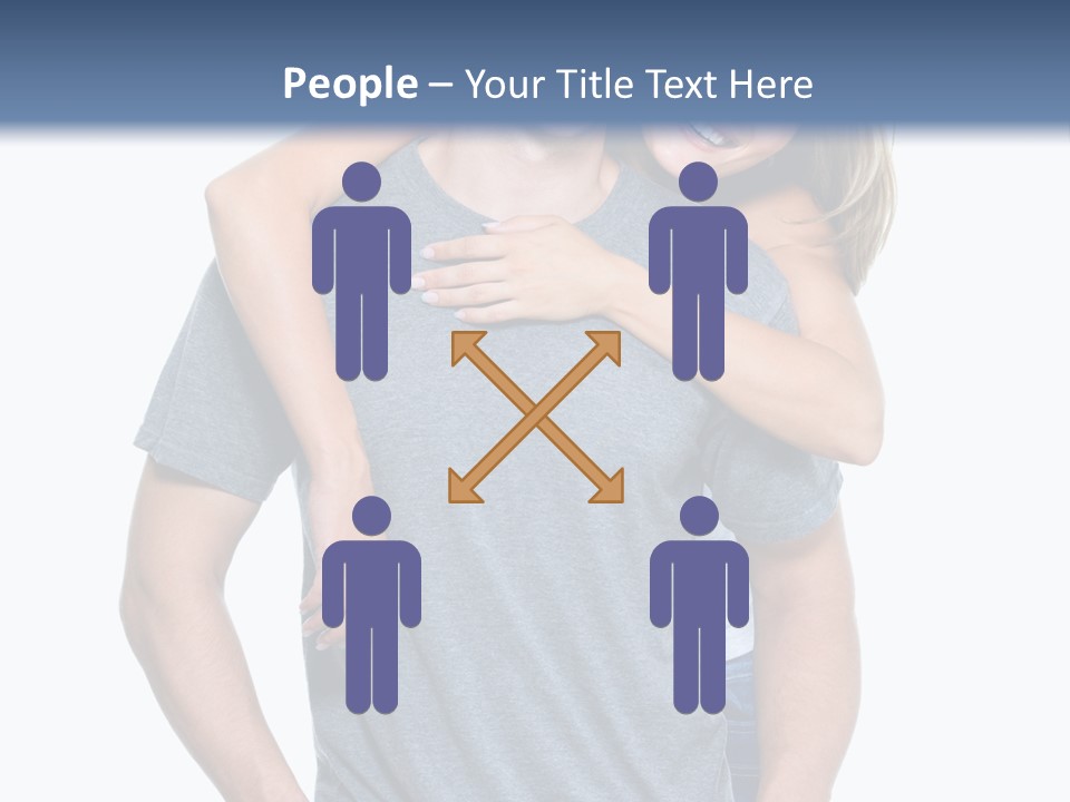 Lover Healthy Caucasian PowerPoint Template